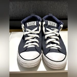Men’s Blue High-Top Chuck Taylors